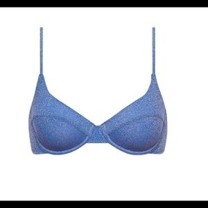 Triangl ROMY marina sparkle bikini top